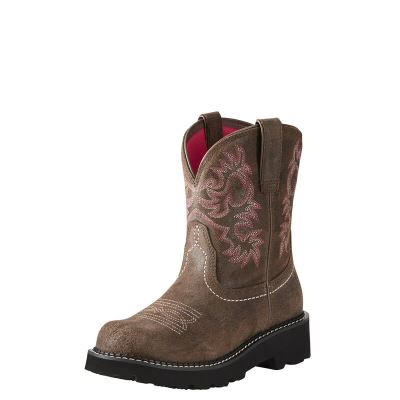 Ariat Fatbaby Koyu Kahverengi Western Csizma Bayan (32435-380)